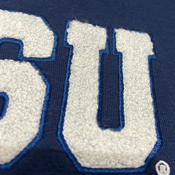 Penn State Nittany Lions Womens Pullover Blue PSU Football Sweatshirt - Picture 4 of 6